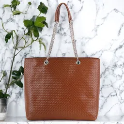 Toteteca Textured Shopper Tote Bag image 1