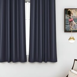 THE CONVERSION Black & Black Out Window Curtain-picture-22
