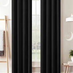 Lunar Days 2 Pcs Black Out Door Curtain-picture-31