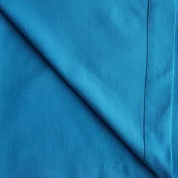 Airwill Blue 2 Pieces Cotton Room Darkening Door Curtain image 3