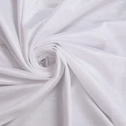 Panipat Textile Hub White 2 Pieces Window Curtains image 3