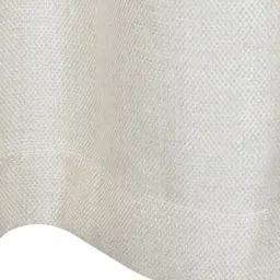 THE CONVERSION Cream-Coloured Jute Room Darkening Window Curtain image 5