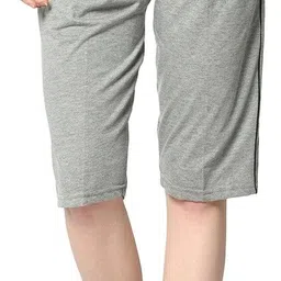 mack jonney Women Silver Capri-picture-15