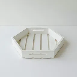 harfi works Hexagon Pine Wood Gift Basket for Gift Packaging, Diwali Hampers, Gifts Wooden Fruit & Vegetable Basket-picture-26