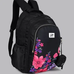 emilly Flora School Backpack for girls,19” 3 compartment with happy pouch Waterproof School Bag-picture-10