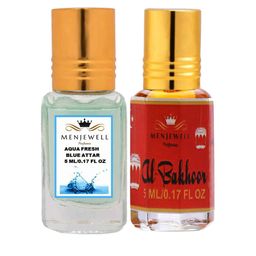 Menjewell Set of 2 Aqua Fresh & alBhakoor Attar-picture-49