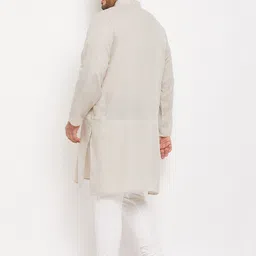 bigbanana Plus Size Mandarin Collar Long Sleeve Kurta image 3