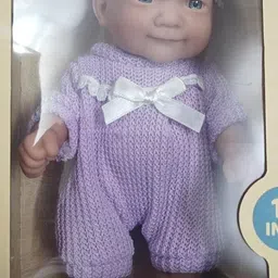 star impex Sleep Babies 10 Inch Realistic Baby Doll Toy with Feeding Bottle-picture-16