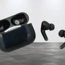 earzone Max True Wireless Earbuds with ENC Support – Matte Black Bluetooth Headset image 1