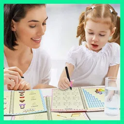 srbk fashion Portable Learning Kit with Grip Magic book for Kids-picture-24