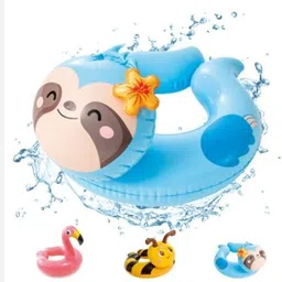 kindertales Animal Split Swim Ring Age 3-6 Swimming Inflatable (IND*65049) Toy Inflatable Swimming Safety Tube image 1