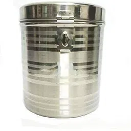bhalia craft Stainless Steel Grocery Container - 10 kg-picture-27