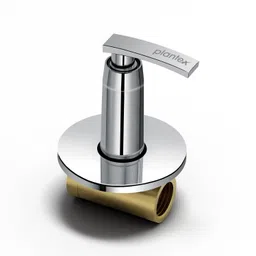 Pure Brass COL-1006 Concealed Stop Cock for flush - 15mm (Mirror-Chrome Finish) Stop Cock Faucet-image-23
