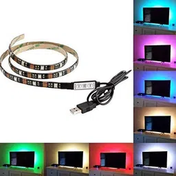 xergy 20 LEDs 1 m Multicolor Color Changing, Flickering Strip Rice Lights image 3