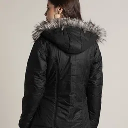 breil by fort collins Women Solid Parka Jacket image 3