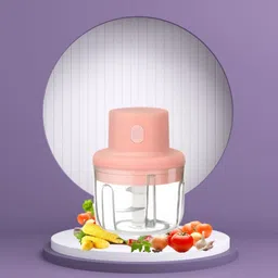 Electric Chopper, Rechargeable Chopper for Home & Kitchen Vegetable, FruitA469 Electric Vegetable & Fruit Chopper-image-66