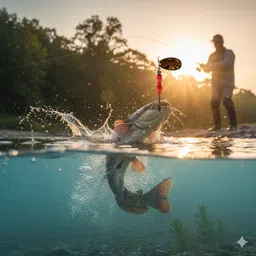 coral india Spinner Bait Brass Fishing Lure image 5