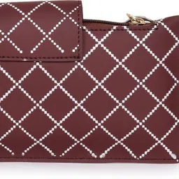 qns Casual Brown Clutch - Mini image 4