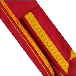 NANDAVAN Dhoti Eye-catching shade that adds a festive & royal touch to traditional attire Solid Men Dhoti image 2