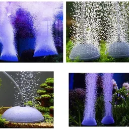 jainsons pet products Aquarium Air Dome Stone Air Diffuser for Fish Tank, Pump, Pond, Hydroponics-4" Aquarium Air Stone image 5