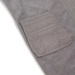 creeva Grey Medium Bath Robe image 4