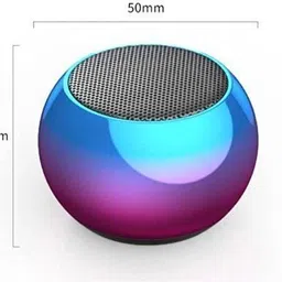 septech M3 PLUS WIRELESS SMALL BLUETOOTH SPEAKER WITH BIG SOUND METAL SHINE BODY L36 48 W Bluetooth Speaker image 3