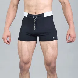 Keepfit Men Mid-Rise Breathable Swim Trunks-image-11