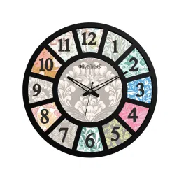 olive tree Canvas Multicolour Engineered Wood Wall Clock image 2