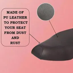 bikenwear Seat Cover-Activa 125 (2024 Model)-s304 Single Bike Seat Cover For Honda Activa 125 image 3