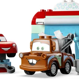 lego DUPLO Disney and Pixars Cars Lightning McQueen & Maters Car Wash Fun (29 Blocks) image 2