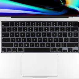 VISHAL OK-MB-AIR15-M3-2024-KP-BK 2021-2024 Release MacBook Air 15.3 inch [A3114 A2941 M2/M3] Keyboard Skin-picture-12