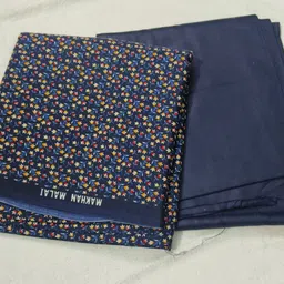 maa vaishno collection Unstitched Pure Cotton Kurta & Palazzo Material Floral Print-picture-13