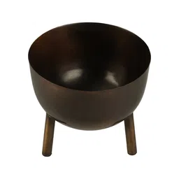 suhaavi Metal Brown Planter Set Of 2 image 5