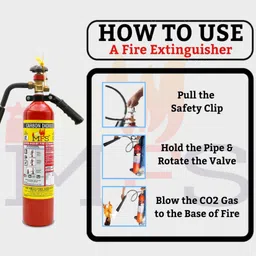 mfs CO2 Based 2 kg Fire Extinguisher Mount image 4