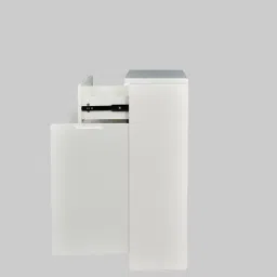 royaloak Nova 2 Door Shoe Cabinet in White Colour image 5