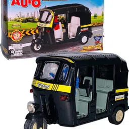 shinsei Auto Rickshaw Toy Vehicle Toys City Traditional Taxi Toys Gift-picture-21