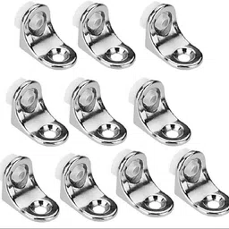 riseom Glass Shelf Right Angle Fixing Clip Bracket with Suction Cup Pack of 50 Pcs 13x15 mm Shelf Bracket-picture-14