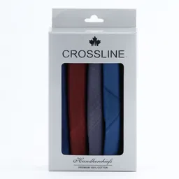 CROSSLINE 100% COMBED COTTON HANDKERCHIEF ["Multicolor"] Handkerchief-image-7