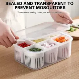 smmmenterprise Plastic Fridge Container - 300 ml image 3