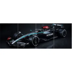 posters F1 Mercedes-AMG race car Split Design printed poster set of 4 Photographic Paper-picture-20