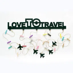 art street Black Jute Single Pc Ams Clip Photo Frames image 5