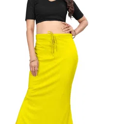 Uniquefashion LEMON SAREE-SHAPER Lycra Blend Petticoat image 2