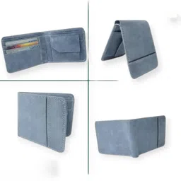 stylezone Men Casual, Trendy, Formal Blue Artificial Leather Card Holder image 3