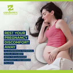 cushows Memory Foam Solid Pregnancy Pillow Pack of 1 image 5