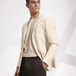 invictus Men Solid Single Breasted Casual Blazer image 5