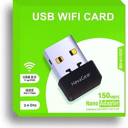HexaGear Strong Signal USB WiFi Adapter for Laptop Computer and Desktop PC Connectivity USB Adapter-picture-22