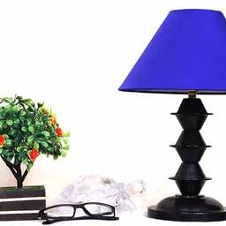candela NEW2025_Conical Shade Table Lamp (Blue) Table Lamp-picture-29