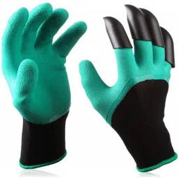 rbgiit Garden Gloves with Claws for Pruning Digging Planting GG-19 Gardening Shoulder Glove image 1