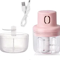 sanno world Wireless Usb Rechargeable Mini Electric Chopper For Garlic, Ginger, Onion, Electric Vegetable & Fruit Chopper image 3