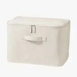 muji Lidded Rectangular Polyester Linen Soft Box-Medium-picture-31